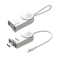 wireless charger for airpods portable magnetic charging adaptor device for iwatch portable charger usb interface