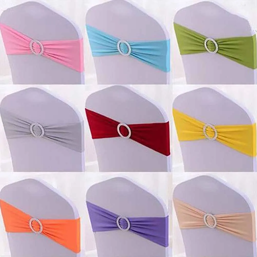 Комплект из спандекса и эластичного стула для свадебной вечеринки в современном