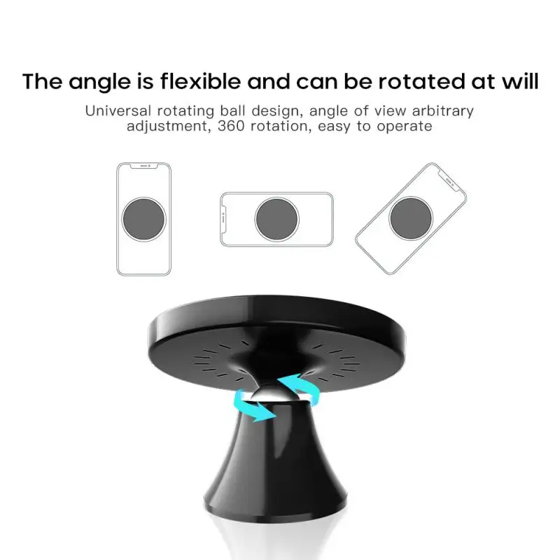 fast charging magnet car phone stand 15w magnetic car wireless charger for iphone 12 pro mini for case phone holder 360 degree free global shipping