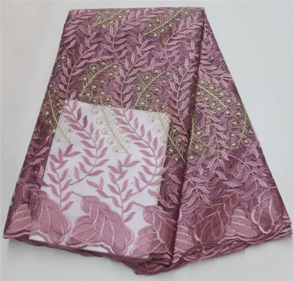 Горячая Распродажа нигерийские кружевные ткани высокого качества африканская
