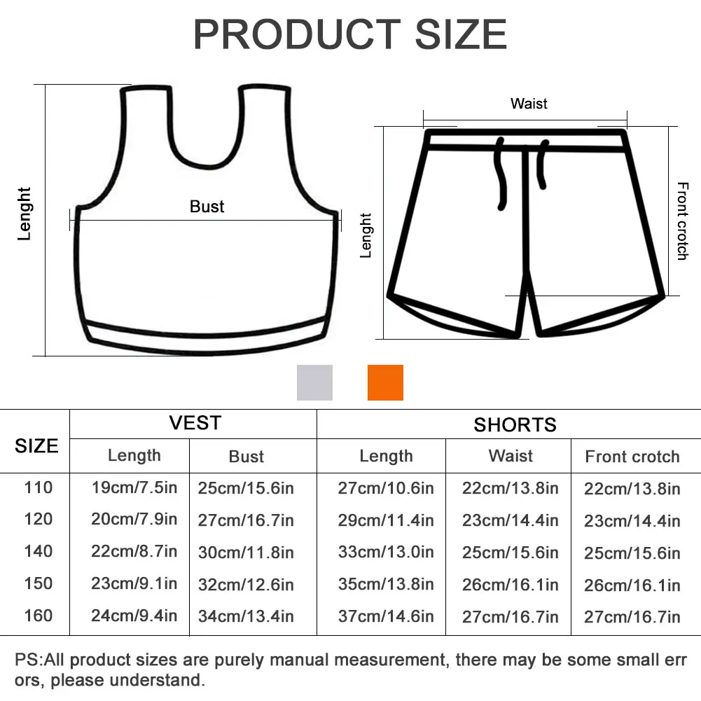 

Girls Casual Clothes Set 2pcs Vest Top Drawstring Shorts Kids Cotton Outfit Sets Sports Pants Teen Summer Loose Short Trousers