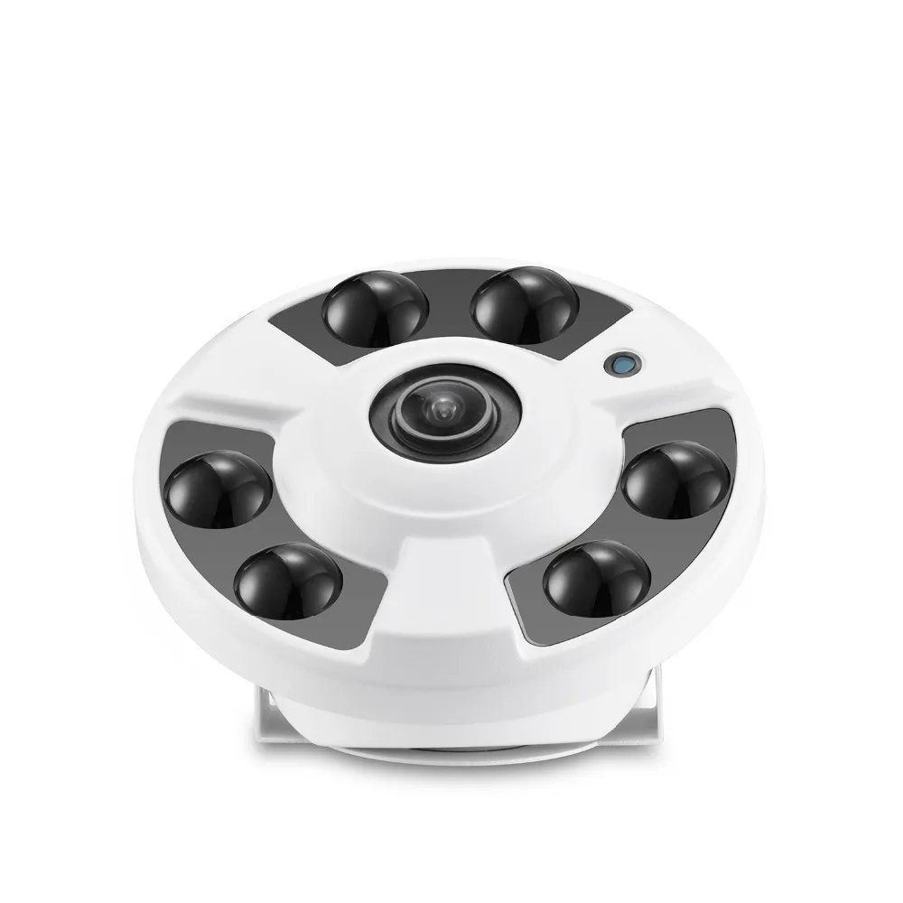 Gadinan H.265 ip-камера 1,7 мм Рыбий глаз объектив 5MP 4MP панорамная ONVIF уличная ip-камера Аудио CCTV Xmeye Phone View DC12V/POE 48V