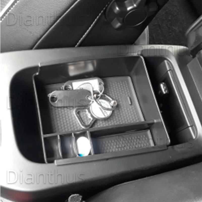 Для Volvo V40 V40CC 2013-2017 коробка для хранения центральной консоли подлокотника