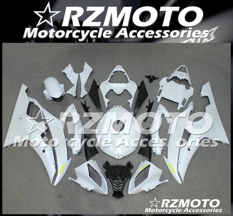 

Литья под давлением Новый ABS обтекатель Наборы подходит для Yamaha YZF 600 R6 2008 2009 2010 2011 2012 2013 2014 2015 2016 R6 пользовательские белый матовый