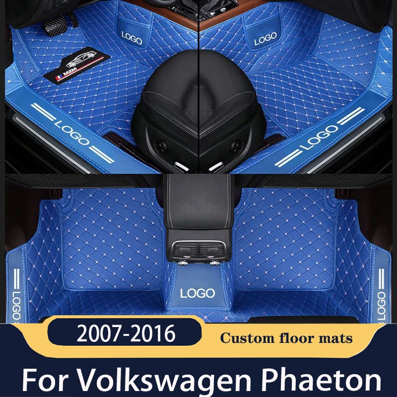 

Car floor mats for Volkswagen Phaeton FIVE-SEAT 2007 2008 2009 2010 2011 2012 2013 2014 2015 2016 Custom auto foot Pads
