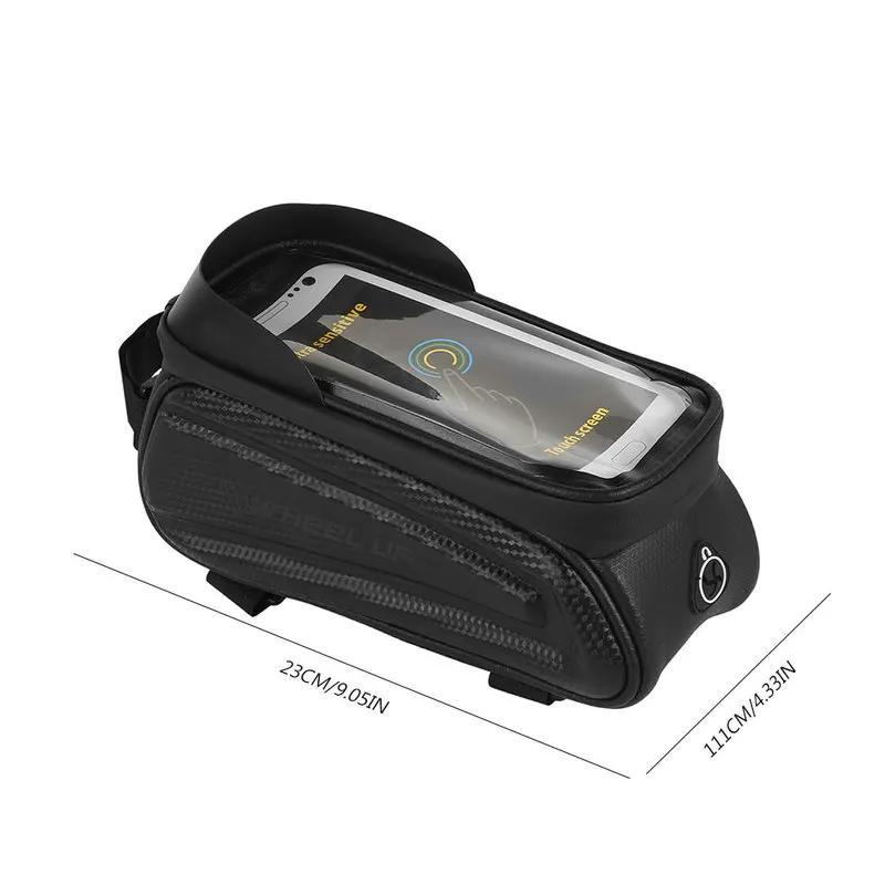 

Reflective Logo Rainproof Bicycle Bag Frame Front Top Tube Cycling Bag Reflective Case Touchscreen Bag MTB Bike Accessories