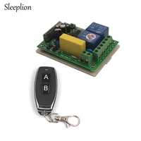 sleeplion ac 220v 2 channel wireless remote control switch 1 receiver 1 transmitter new315mhz433mhz