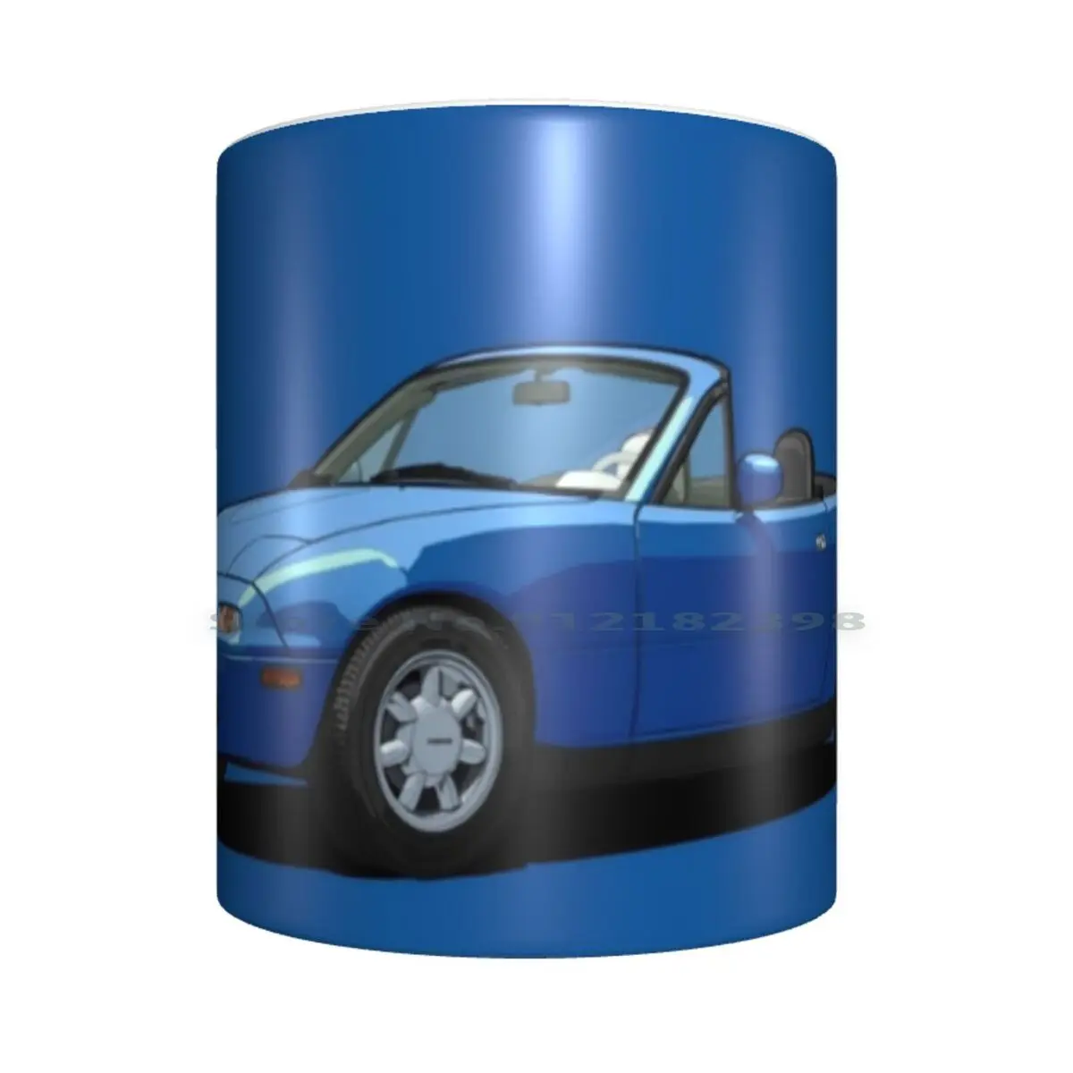 Керамические синие кружки Mazda Mx 5 Miata Mariner кофейные чашки Кружка для молока и чая 1989