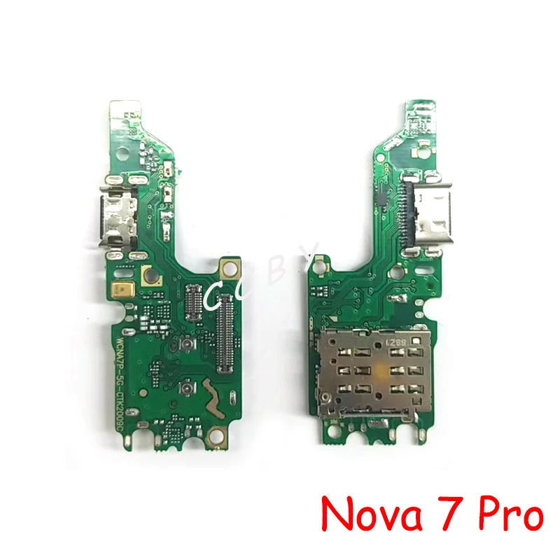 Док-станция с USB-портом для зарядного устройства Huawei Nova 7 / Pro USB-порт зарядки