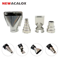 newacalox 4pcslot heat gun nozzles electric kit accessories diy industrial hot air gun tools shrink wrap