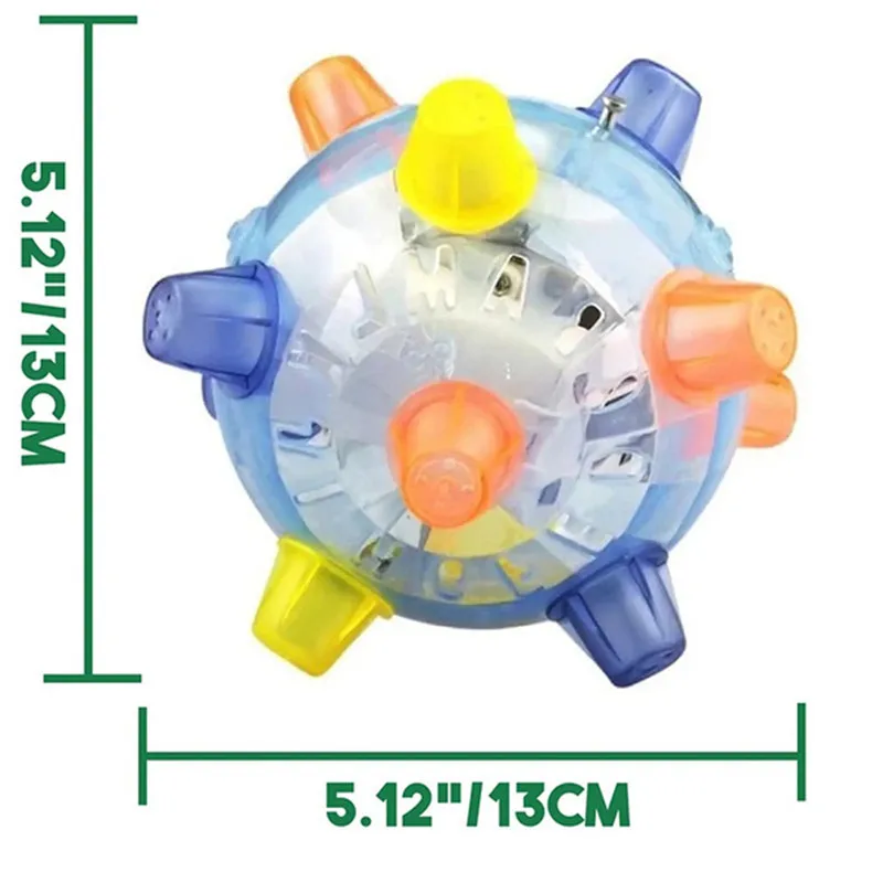 

Jumping Activation Ball for Dogs Durable Reusable Cute for Dogs Funny Toys Hogard