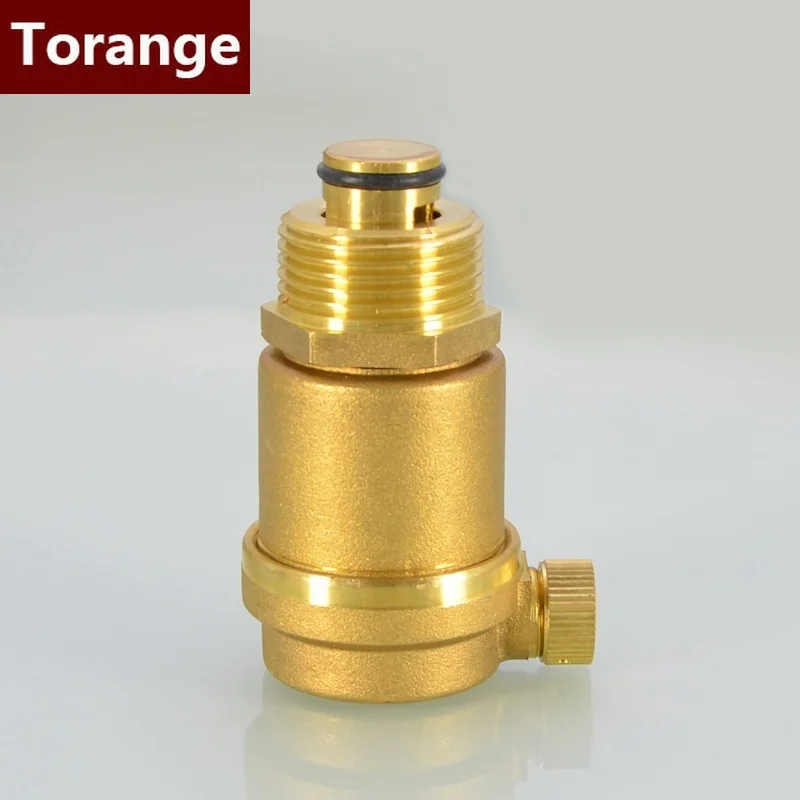 Латунный Автоматический выпускной клапан 1/2 дюйма 3/4 1 дюйм отопления и