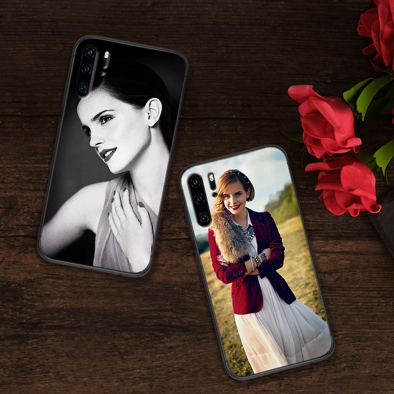 Красивая звезда Эмма Уотсон для huawei Y6 Y7 2018 Y9 Prime 2019 mate 10 20 Pro Nova2 3 4 Lite Nova 2i 3i 5i Мягкий