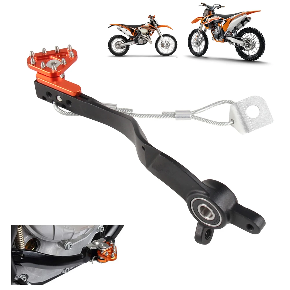 

Алюминиевый задний рычаг тормоза для мотоцикла с ЧПУ для KTM 125EXC 125 EXC SIX DAYS 125cc 2012-2016 внедорожный велосипед 2-тактный эндуро