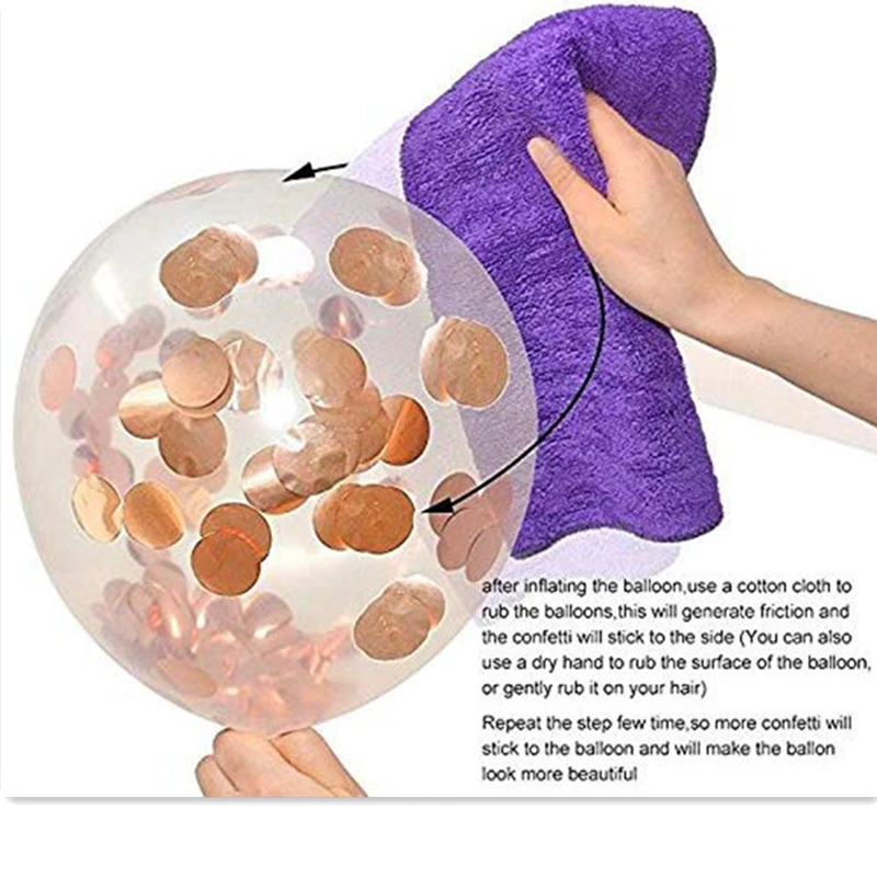 32 шт. 12 дюймов цвета розового золота блеск латексные шары шампанское Днем