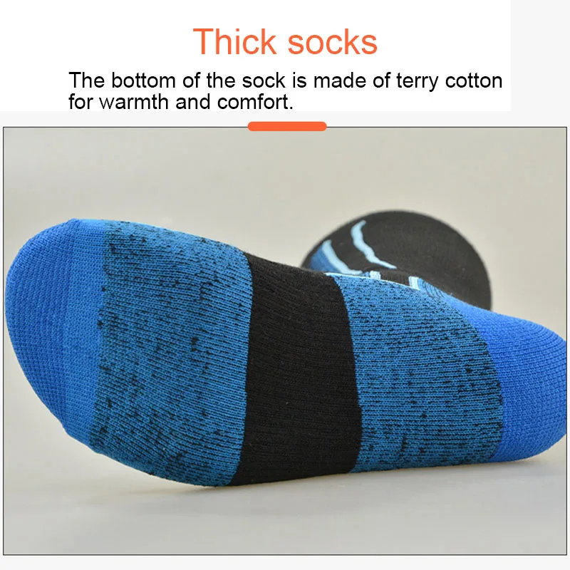 Лидер продаж 1 пара гольфы для взрослых спортивный футбола носки махровые