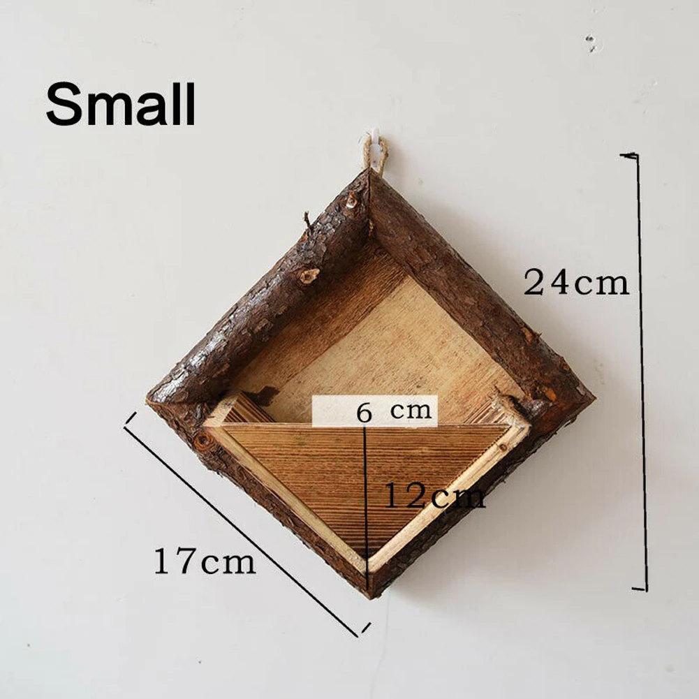 Держатель подвеска в виде корзины настенный кашпо Висячие бытовые Квадратные
