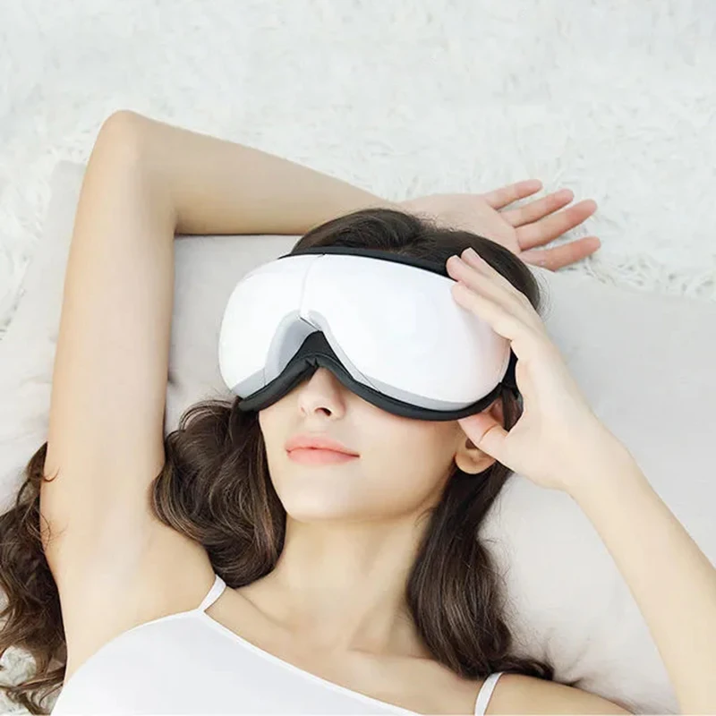 

Eye massager eye protector Bluetooth vibration massage relieve fatigue hot compress eye mask electric vision eye protector
