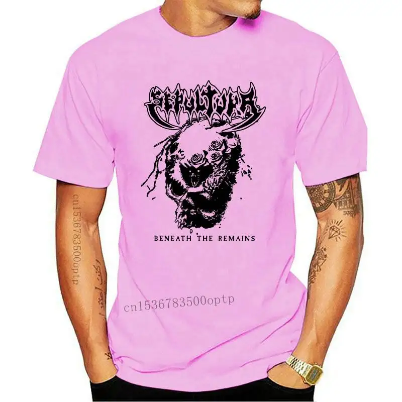

New Sepultura Beneath The Remains White T Shirt Cotton 2021 Unisex Tee