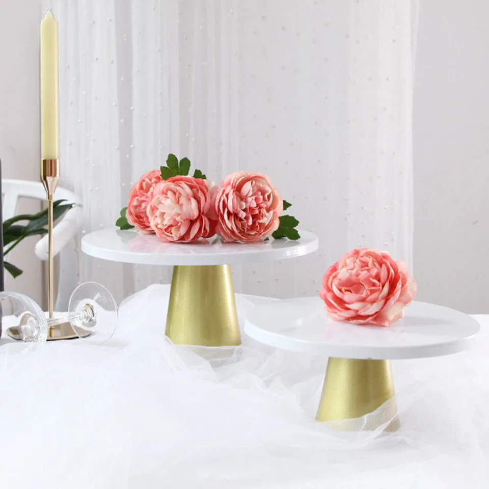 Msjo Cupcake Stand Metal Golden Dessert Table Christmas Wedding Birthday Party Decoration Cake Pastry Fruit Display Tray | Дом и сад