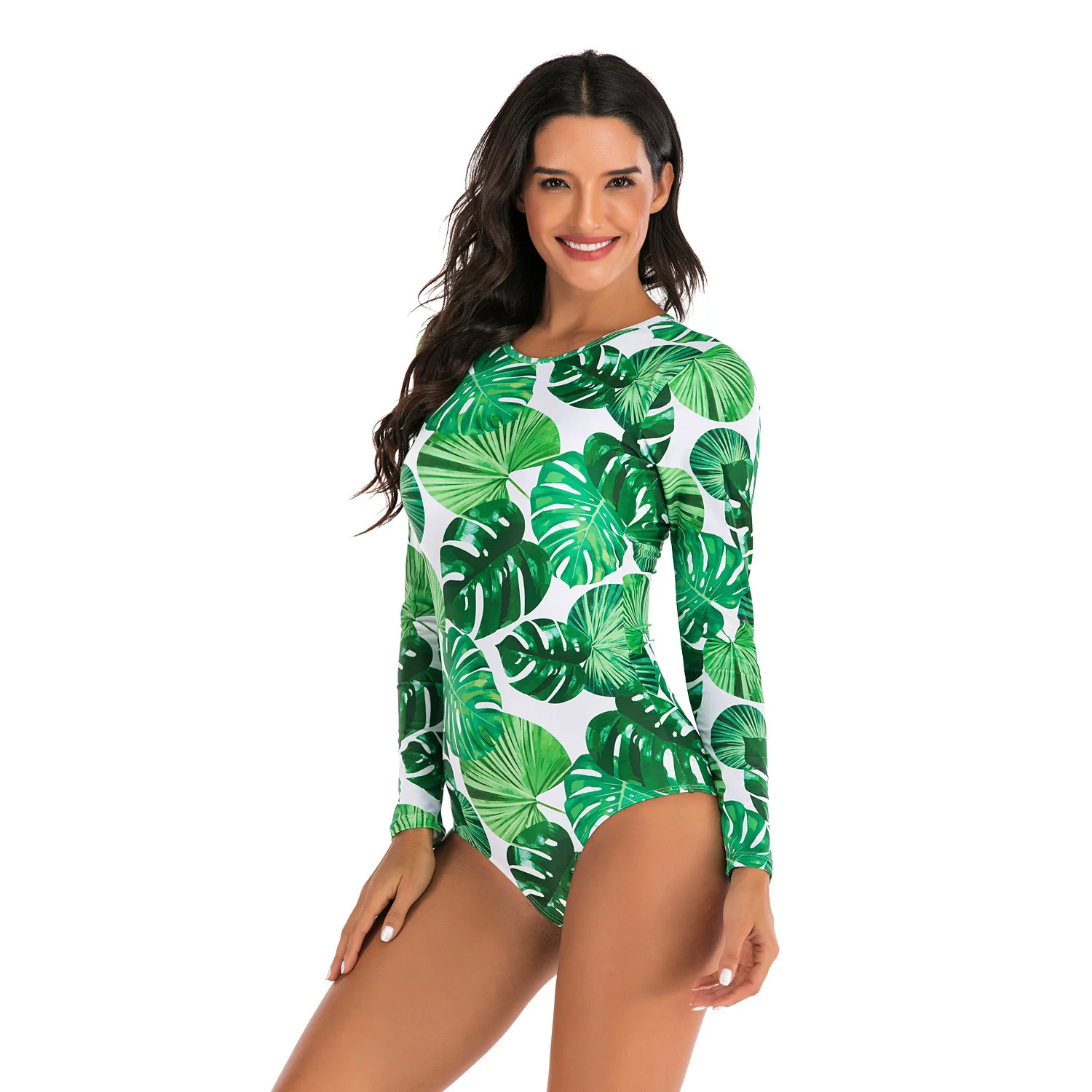 Купальник с длинным рукавом для серфинга Солнцезащитный Женский купальный