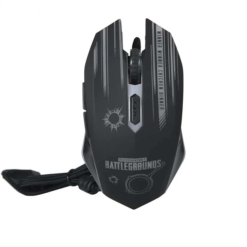 Светодиодная оптическая 6D USB Проводная игровая мышь 3200DPI для ПК ноутбука игр 6