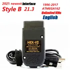 2021 WESHEU VCDS VAG COM VAGCOM 21.3 Электрический тестер V2 USB интерфейс для VW AUDI Skoda Seat Unlimited VIN английская версия