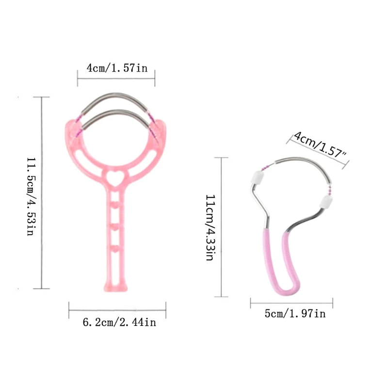 

3 Pcs Facial Hair Removal Epilator Epi Roller Safe Handheld Face Beauty Tool for Hair and Sideburns Removes Hair