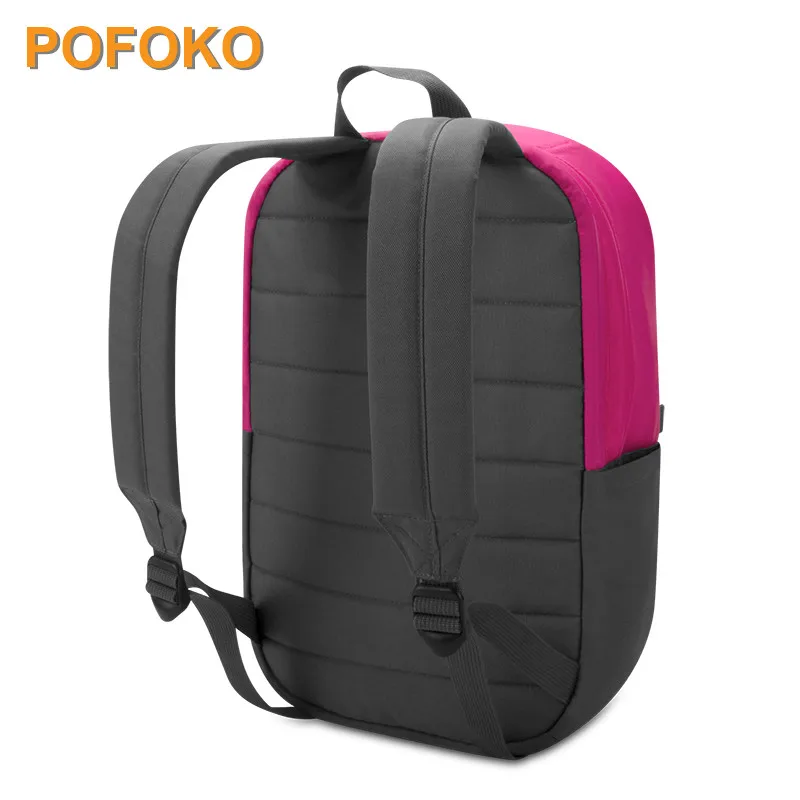 Новинка рюкзак Pofoko сумка для ноутбука 13 3 14 15 дюймов 4 Macbook женская Прямая поставка