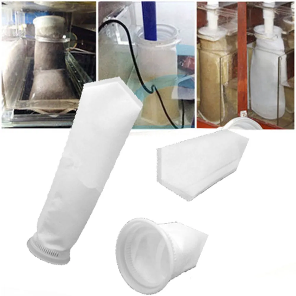 25 #200 микрон аквариум Коралловый риф рыба бак приемный фильтр носок мешок