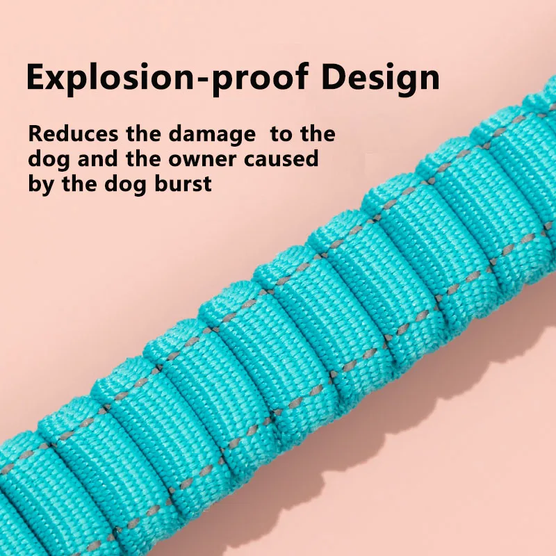 Эластичный поводок HamshMoc для собак регулируемый эластичный свободные руки с