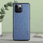 Модный тканевый чехол для iPhone 12 11 pro max 12 Mini XR XS max X 8 7 6 6s plus SE 2020, мягкий ТПУ Жесткий поликарбонатный чехол из искусственной кожи