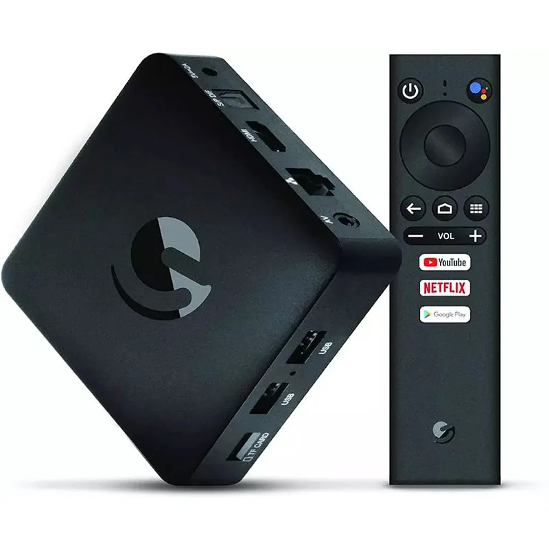 Jetstream 4k Android 9 0 Chromecast Netflix ТВ коробка mibox расширенная версия со сверхвысоким