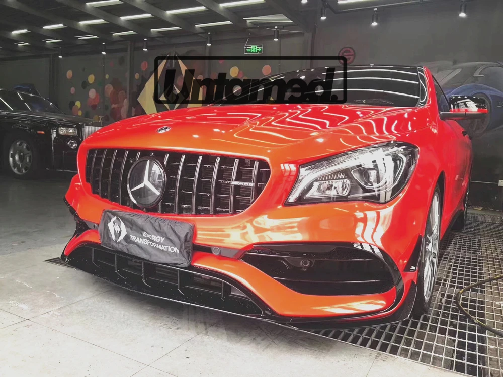 Комплект для кузова Mercedes CLA W117 AMG комплект решетки заднего бампера впускные
