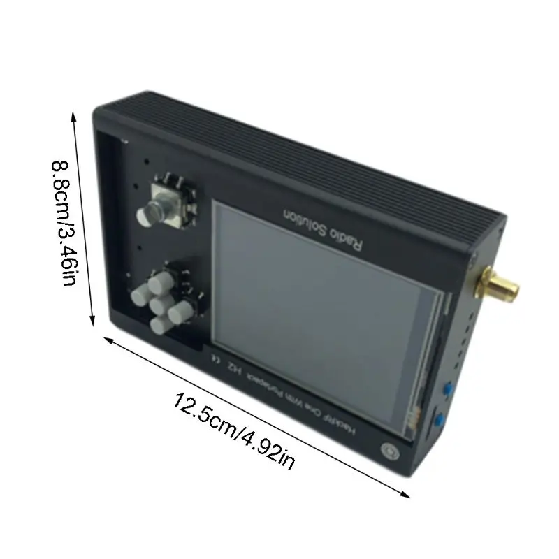 Защитный металлический чехол PORTAPACK H2 + HACKRF ONE SDR Radio с прошивкой Havoc 0.5ppm TCXO GPS 3 2