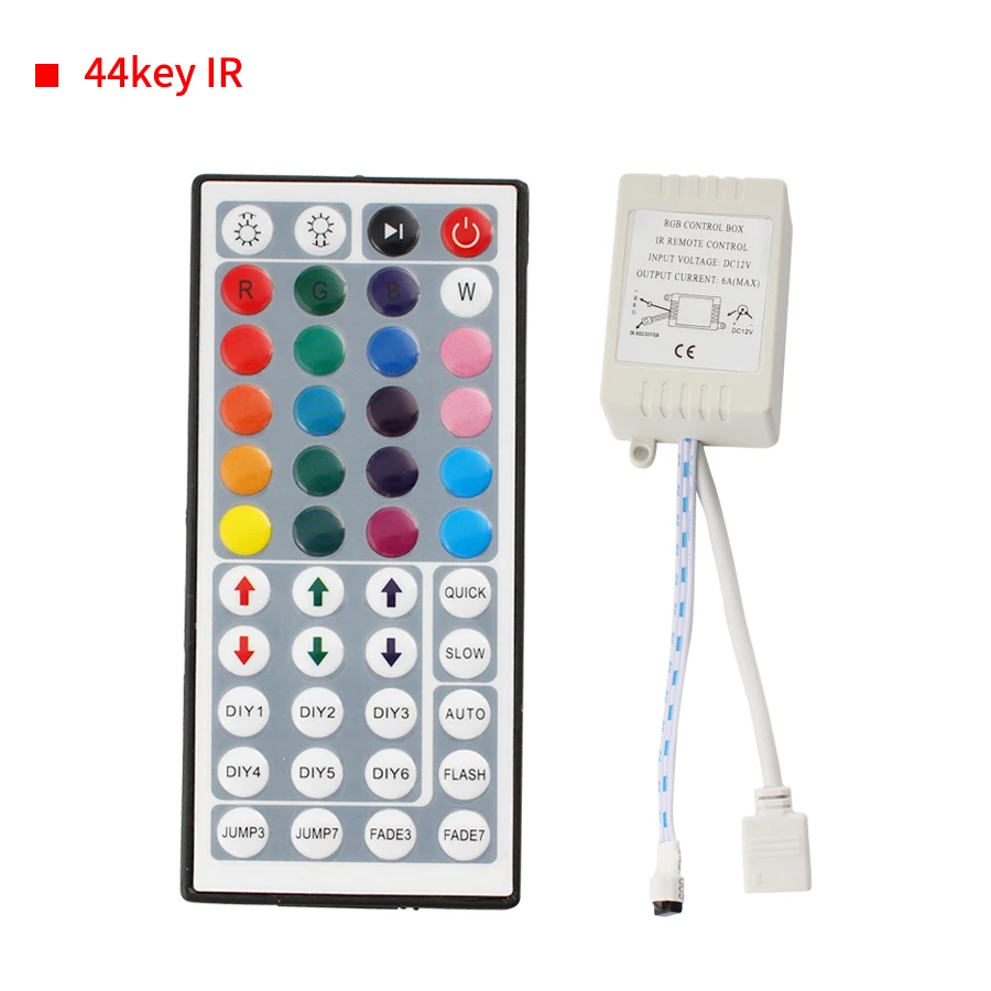 RGB RF светодиодный LED Дистанционное управление er DC 12В 24В ционное Светодиодная