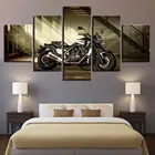 5 шт., настенные постеры в классическом винтажном стиле с изображением мотоцикла