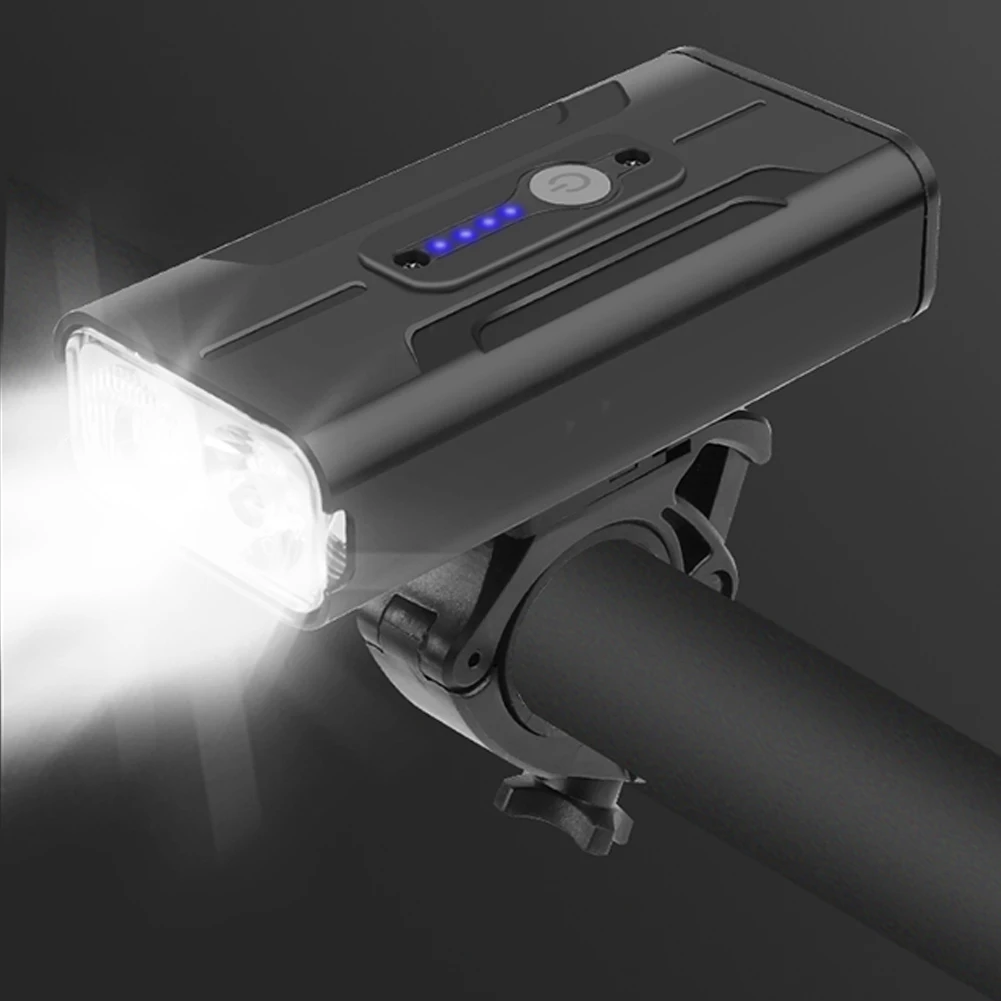 

Bike Light Waterproof Bicycle Light USB Rechargeable Outdoor MTB Bicycle Lamp With Power Bank Headlight Bike Accessories