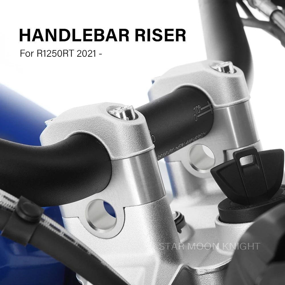 

Motorcycle Handlebar Riser Clamp Extend Steering Wheel Increase Handlebar Adapter Mount For BMW R1250RT R 1250 RT 2021 -