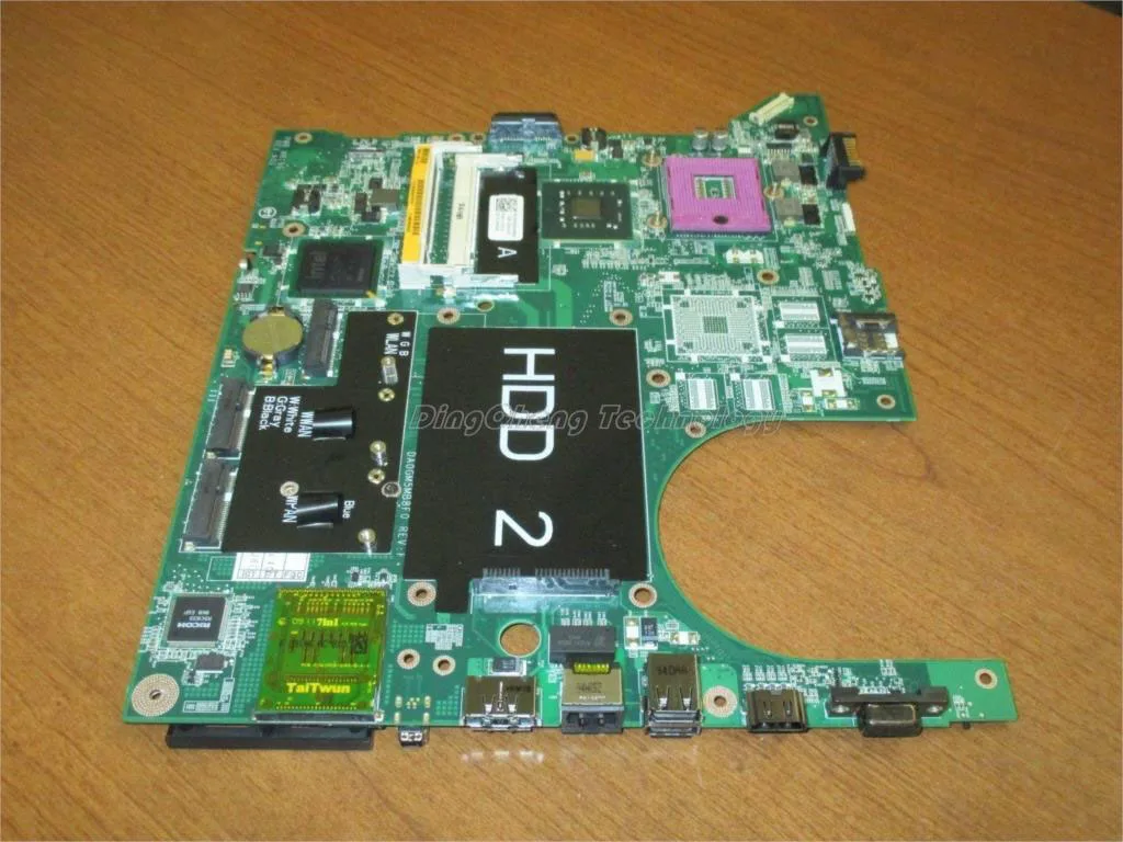 

Материнская плата для ноутбука Dell 1737 0M824G CN-0M824G DA0GM5MB8E0 PM965 DDR2 материнская плата