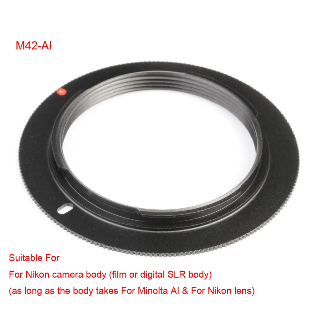 Металлическое Крепление M42 для объектива Canon EOS EF AI Mount Adapter Ring 1100D 600D 60D 550D 5D 7D 50D