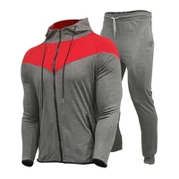 tracksuits men polyester sweatshirt sporting fleece 2020 gyms spring jacket pants casual mens track suit sportswear fitness