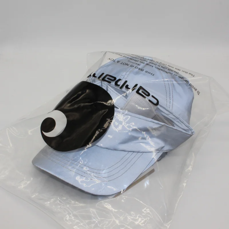 

New Full-reflective Fabric Night Safety Fisherman Hat Print Baseball Cap Short Brim Sunscreen Empty Top Hats for Men and Women