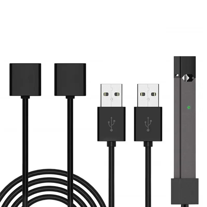 100 см Длина usb зарядный кабель провод зарядное устройство Шнур для Juul комплект аксессуаров с магнитной адсорбцией дизайн