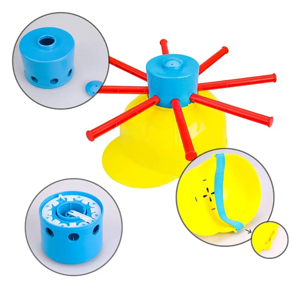 2019 головной убор для мокрой головы забавные игрушки водная рулетка детские