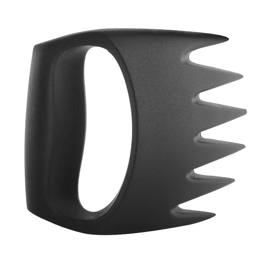 Пищевой пластик коготь медведя барбекю мясо вилка утолщение твердое сегментация