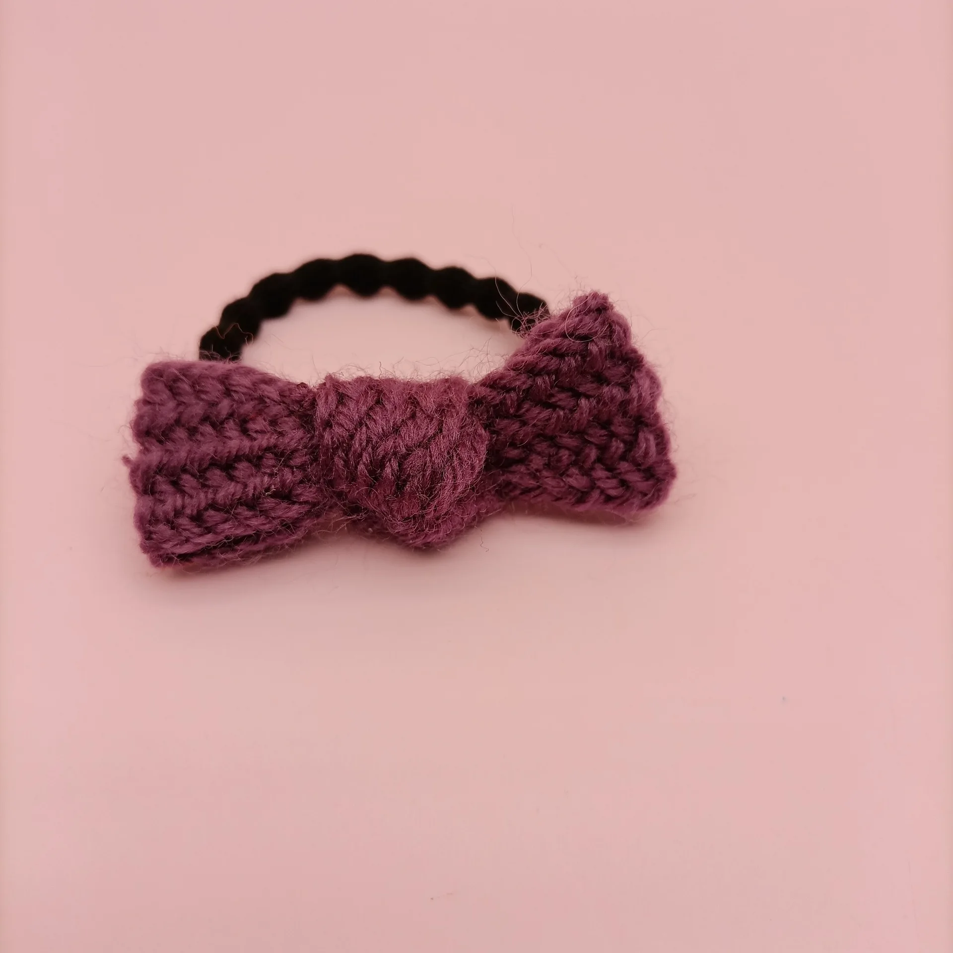 

Woolen Yarn Elastic Bow Hairband makeup soft Hairband Girl Hair Bands Women Headwear Fashion Hair Accessories 2021