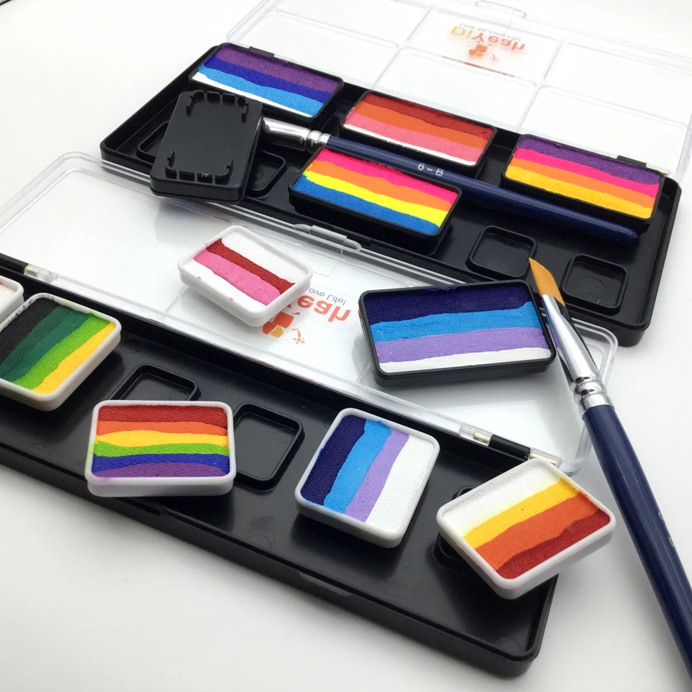 DiYeah Pro фестиваль чемпионата мира по футболу тела Краски ing играть клоуна для