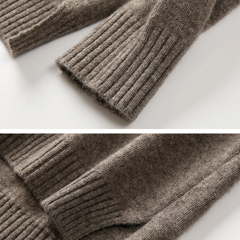 

New Autumn Winter Sweater Women Fashion Casual Long Sleeve Pullover Sweater Elegant Slim Fit Sliod Color Turtleneck