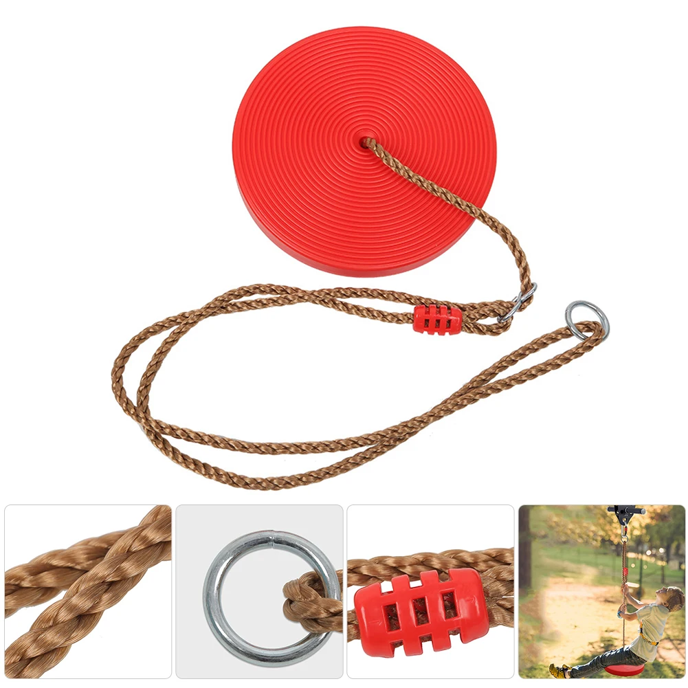 

Kids Tree Swing Seat with Plate Outdoor Indoor Rope Hanging Climbing Seats Swing Seat for Children Funny Sport Toys